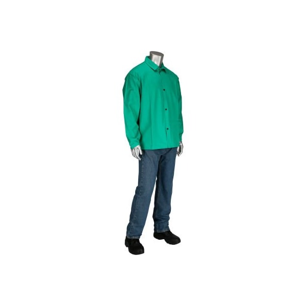 Pip Ironcat 30in FR Twill Cotton Jacket, 9oz, Green, M 7040/M - main